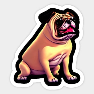 Bulldog Sticker